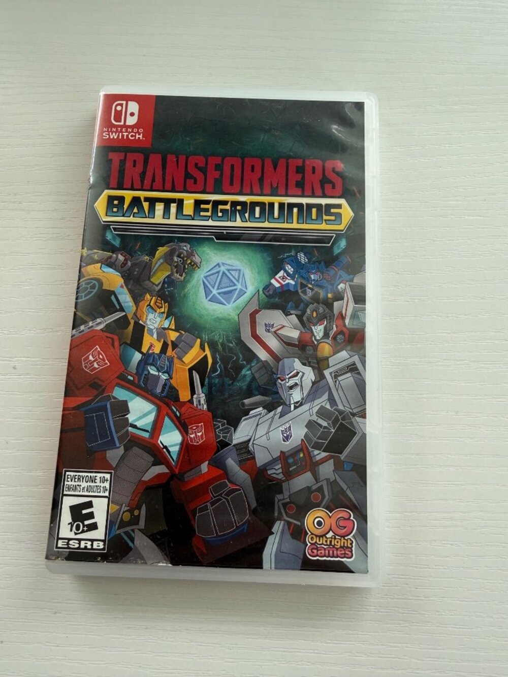 Transformers Battlegrounds Nintendo Switch Video Game